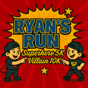 EDRRC - Ryan's Run Superhero 5k, Villain 10K and Kids (Free) Fun Run.