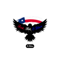 Red, Hot & Blue 4 Miler