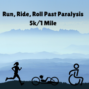 Run, Ride, Roll Past Paralysis 5K/ 1 mile