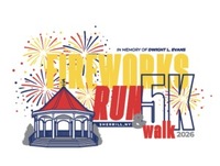 Sherrill Fireworks Run: In Memory of Dwight L. Evans
