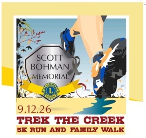 2026 Trek the Creek Scott Bohman Memorial 5K