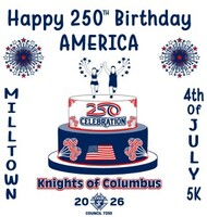 Milltown Knights of Columbus July 4th 5K Run
