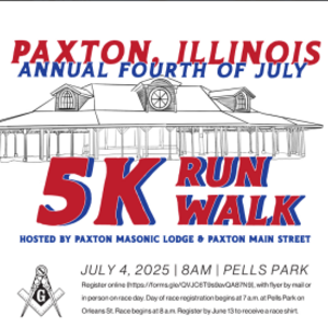 Paxton Masonic Lodge 4th of July 5K