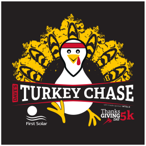 DAVE'S TURKEY CHASE 5K, presented by First Solar