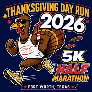 CRC Thanksgiving Day Half Marathon, 5K, & 1 Mile Fun Run/Walk