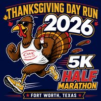 CRC Thanksgiving Day Half Marathon, 5K, & 1 Mile Fun Run/Walk