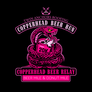 Twin Anchors Copperhead Beer Relay 20K and Beer Mile Presented by Wicked Weed