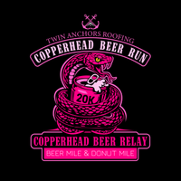 Twin Anchors Copperhead Beer Relay 20K and Beer Mile Presented by Wicked Weed