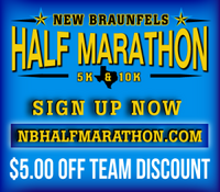 New Braunfels Half Marathon, 10K-5K