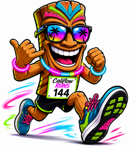 Tiki Time Run: Paradise Run 5K, 10K, & Half Marathon by Califlow Runs