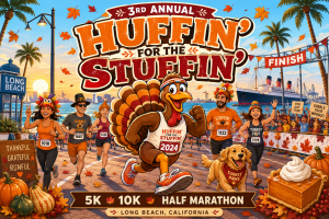 Huffin for the Stuffin- Turkey Trot 5K, 10K, & Half Marathon