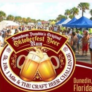 The Dunedin Oktoberfest 5K 10K at HOB Brewing Company Downtown Dunedin