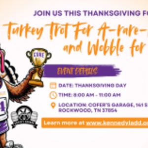 Turkey Trot for A-Rare-Ness: MPS1 and Wobble for a Cure + Pancake Breakfast