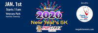 2027 New Years 3/6 Mile Run & Pup Strut