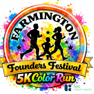 Farmington Founders Festival LOC Credit Union 5k Color Run