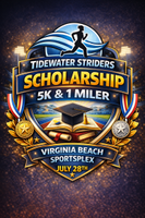 Tidewater Striders Scholarship 5K & Kids Mile