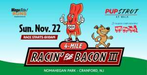 Racin' for Bacon 4 Miler and Pup Strut