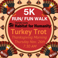 Charlotte County Habitat's 28th Annual Turkey Trot 5K Run / Walk