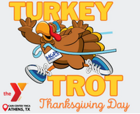 2025 Turkey Trot Athens TX 5K & Fun Run benefiting Hope Springs Water on Thanksgiving Day 11/27/25
