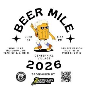 Aberdeen Area Running Club Beer Mile 2026