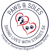 Paws & Soles Saving Lives with Strides 5K & 10K Run/Walk + Kiddie Dash- Benefiting the Friends of Somerset Regional Animal Shelter