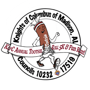 9th Annual KofC Tootsie Roll 5K & Fun Run