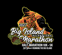 Big Island International Marathon 2027 30 years running the old coast of Hawaii