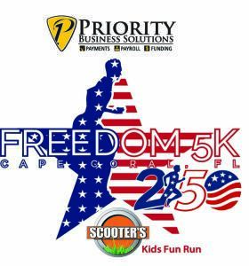 Priority Business Solutions Freedom 5K & Scooter's Lawn Care Kid's Fun Run