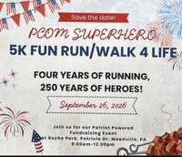PCOM Superhero 5K FUN Run/Walk 4 Life, Four Years of Running, 250 Years of Heroes!