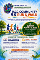 "5K Run & Walk for a Great Cause" organized by Indian American Chamber of Commerce Greater Cincinnati & Northern Kentucky