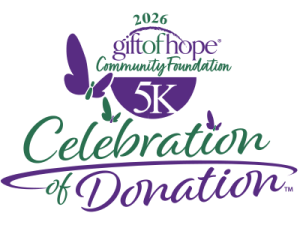 5K Run, Walk & Roll-Celebration of Donation