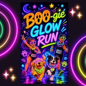 BOO-gie Glow Run 5K 10K Half Marathon - SummerWeen Series by Califlow Runs