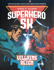 Sopchak Superhero 5k: Heroes vs Villains