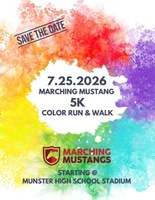 2nd Annual (2026) Marching Mustang 5K Color Run!