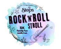 Steps ROCK 'n' ROLL STROLL 5K family fun walk/run!
