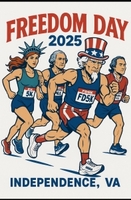 Independence Freedom Day 5k/ Down Hill Mile