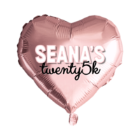 Seana's twenty5K Birthday Run