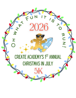 Create Academy's Christmas in July Fun 5K