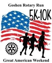 2026 Great American Weekend 5k/10k Goshen Rotary Run