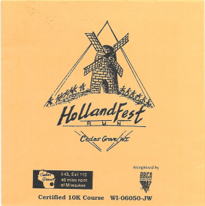 Holland Fest Run