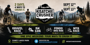 Kisatchie Crusher- Gravel, Run, Fondo & MTB