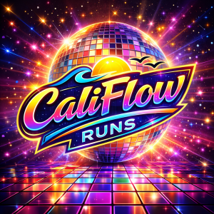 Disco Miles: Beachfront Boogie 5K, 10K, Half Marathon by Califlow Runs