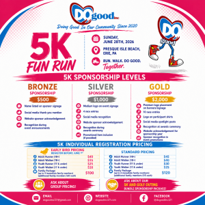 Do Good Inc: Bolt Back to School 5k