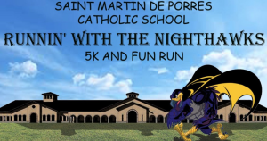 RUNNIN' WITH THE NIGHTHAWKS 5K & 1M FUN RUN (Both Timed)