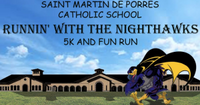 RUNNIN' WITH THE NIGHTHAWKS 5K & 1M FUN RUN (Both Timed)
