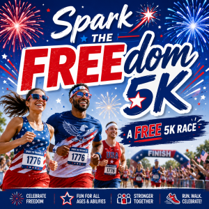 Spark the FREEdom 5K and 3k Run / Walk