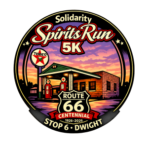 Solidarity Sidekick down Route 66 - Stop 6- Dwight 6.6K