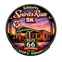 Solidarity Sidekick down Route 66 - Stop 6- Dwight 6.6K