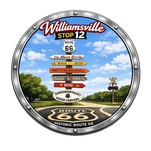 Solidarity Sidekick down Route 66 - Stop 12- Williamsville 6.6K