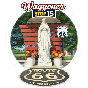 Solidarity Sidekick Down Route 66 – Stop 15– Waggoner 6.6K